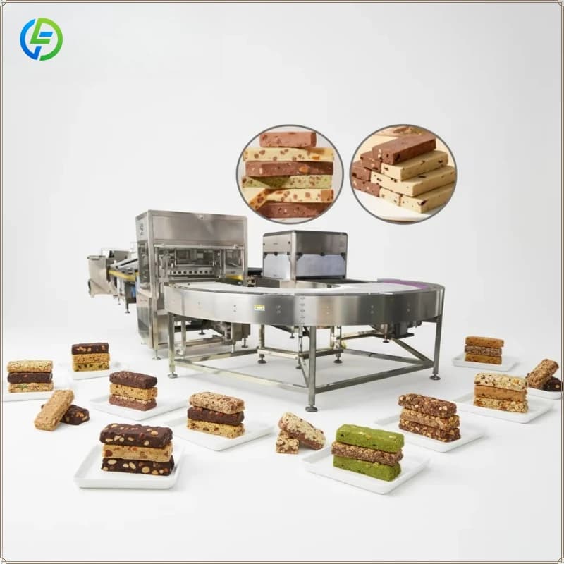 Protein bar Making Machine Automatic Protein bar Extrusion Cutting Production Line Protein bar Extruder Machine FL Customized