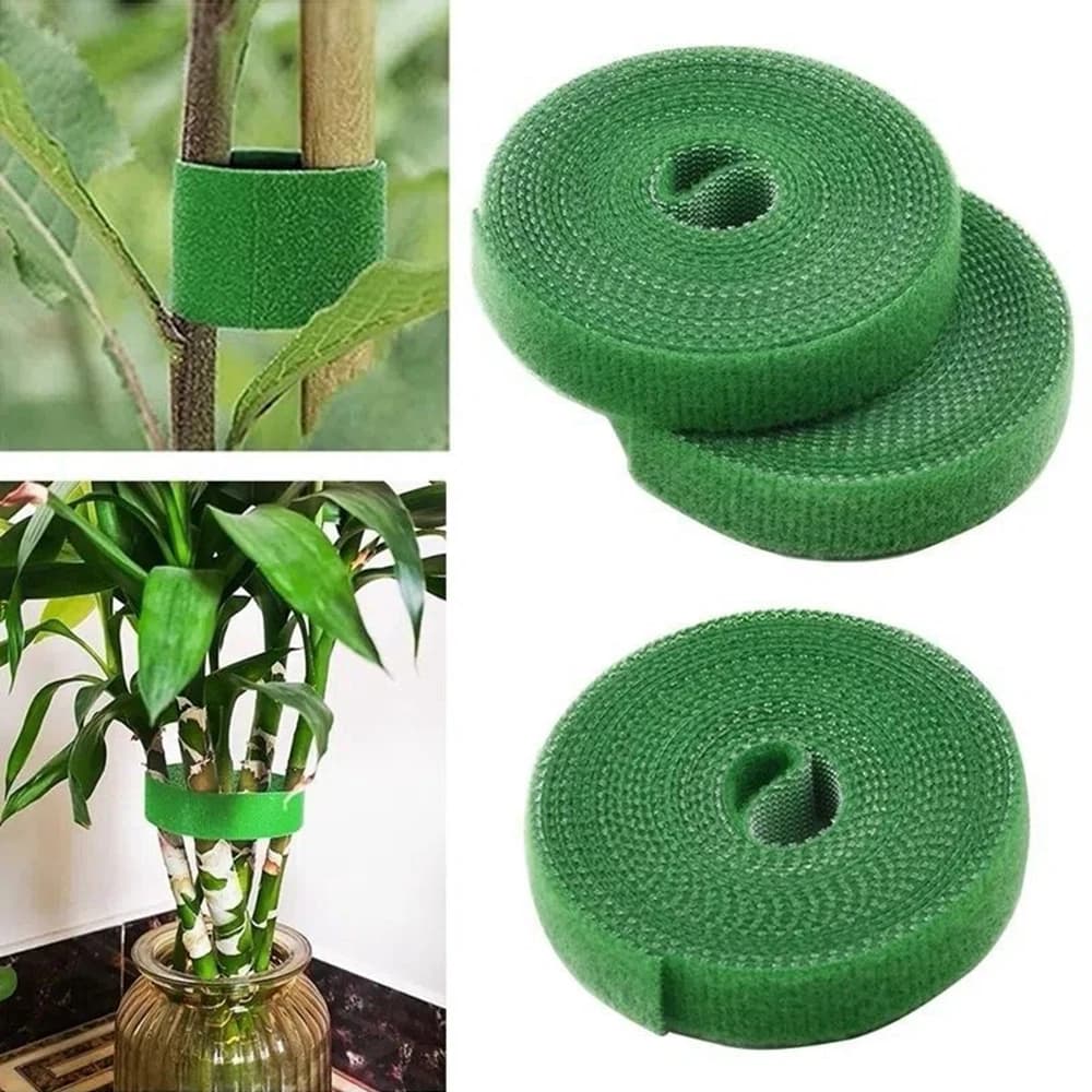 5M/10M Back To Back Velcro Plant Strap Velcro Strap Nylon Self-Adhesive Hook Hair Same Data Cable Tie