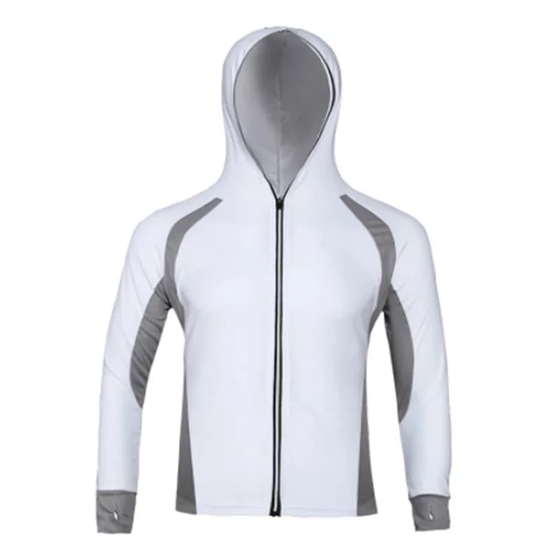 Maglia da pesca leggera a maniche lunghe New Style uomo abbigliamento da pesca Quick Dry protezione solare camicie da pesca felpe con cerniera