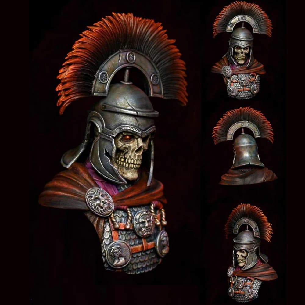 1/9 centurione, busto modello in resina, GK, tema fantasy, kit non assemblato e non verniciato