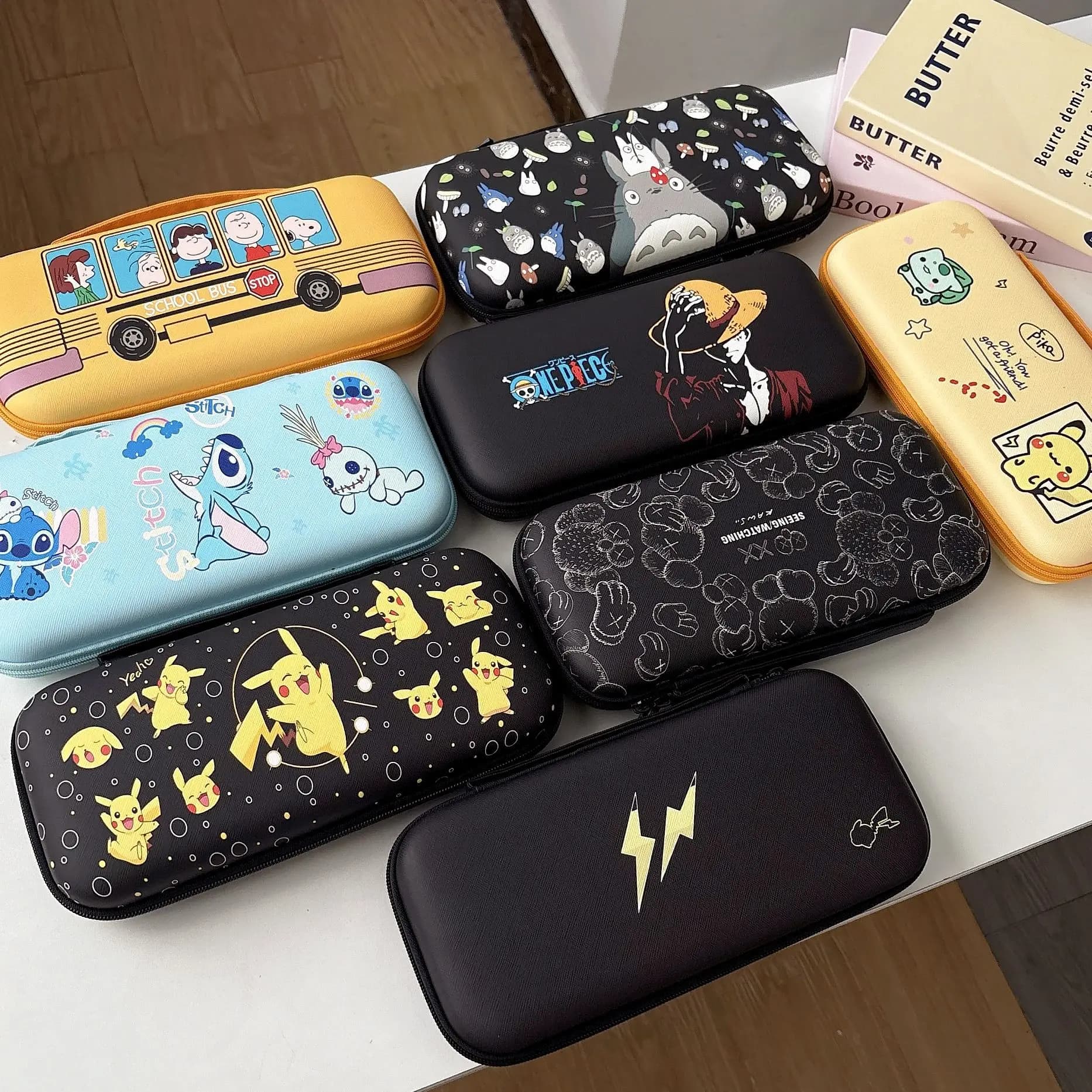 Per Nintendo Switch 2 Custodia in PU Borsa con cerniera Borsa portaoggetti portatile antigraffio antiurto