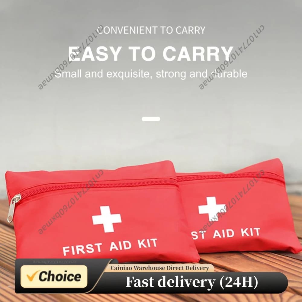 Mini Medical Bag Portable Emergency Storage Bag First Aid Kit Empty Bag for Outdoor Camping Hiking Travel Emergency