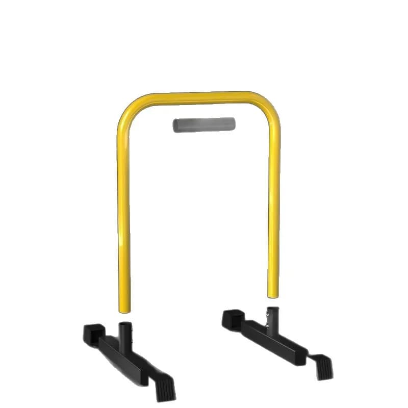 Adjustable parallel bars for interior and exterior, fitness equipment for tractions and extension arms, with double support