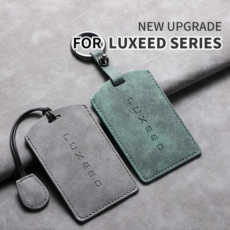 Custodia Protettiva in Pelle per Chiave Auto LUXEED R7 S7 con NFC, Portachiavi, Guscio Protettivo Anti-graffio, Accessori per Chiavi Auto