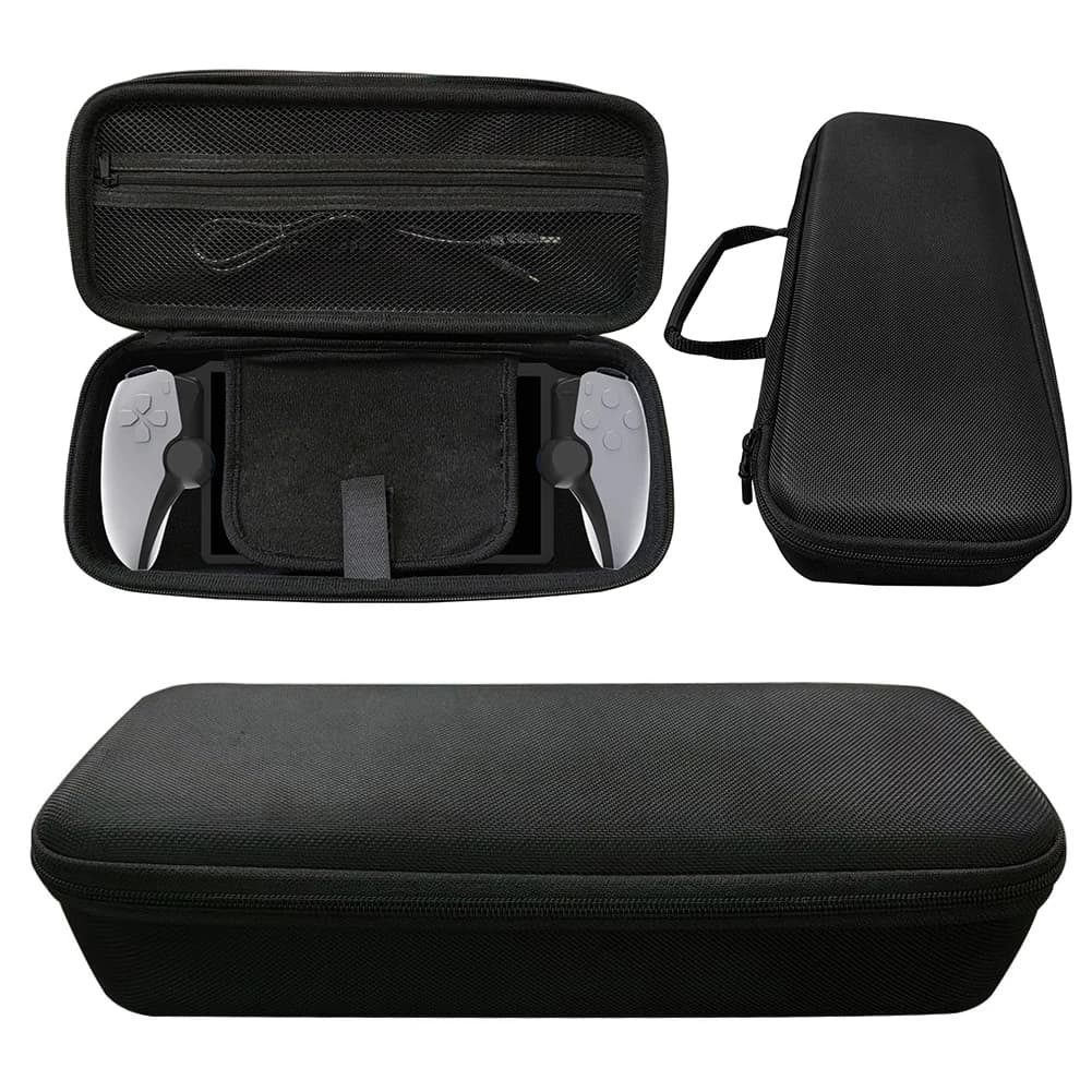 Custodia rigida in EVA antiurto portatile con tasca in rete per accessori da gioco PS5 Portal