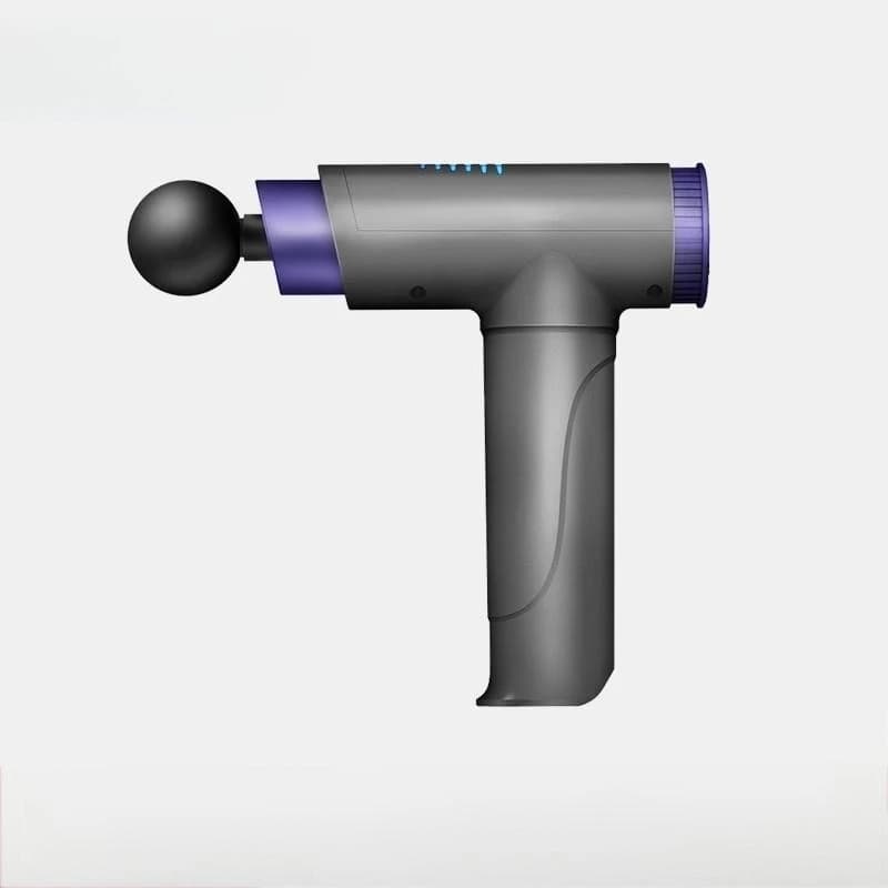 Pistola for muscles with massage machine for band