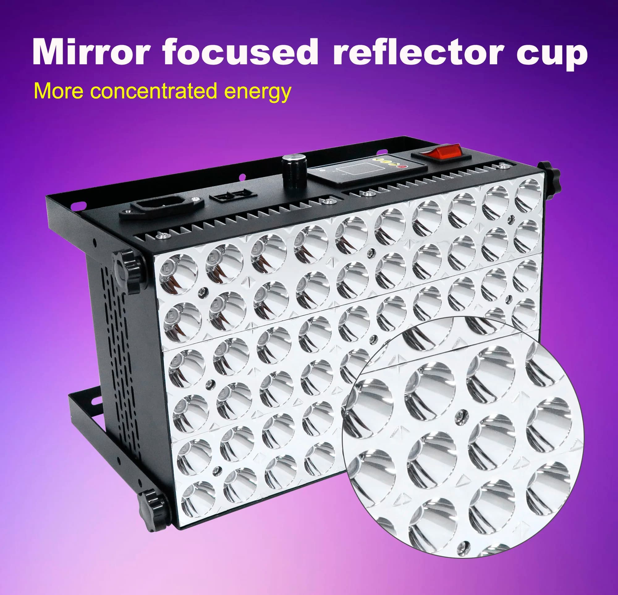 Portable UV Curing Lamp for 365NM 395NM 405NM Fast Dry Ink Varnish Paint Adhesive Silk Screen Oil 3D Printing PCB Board OCA