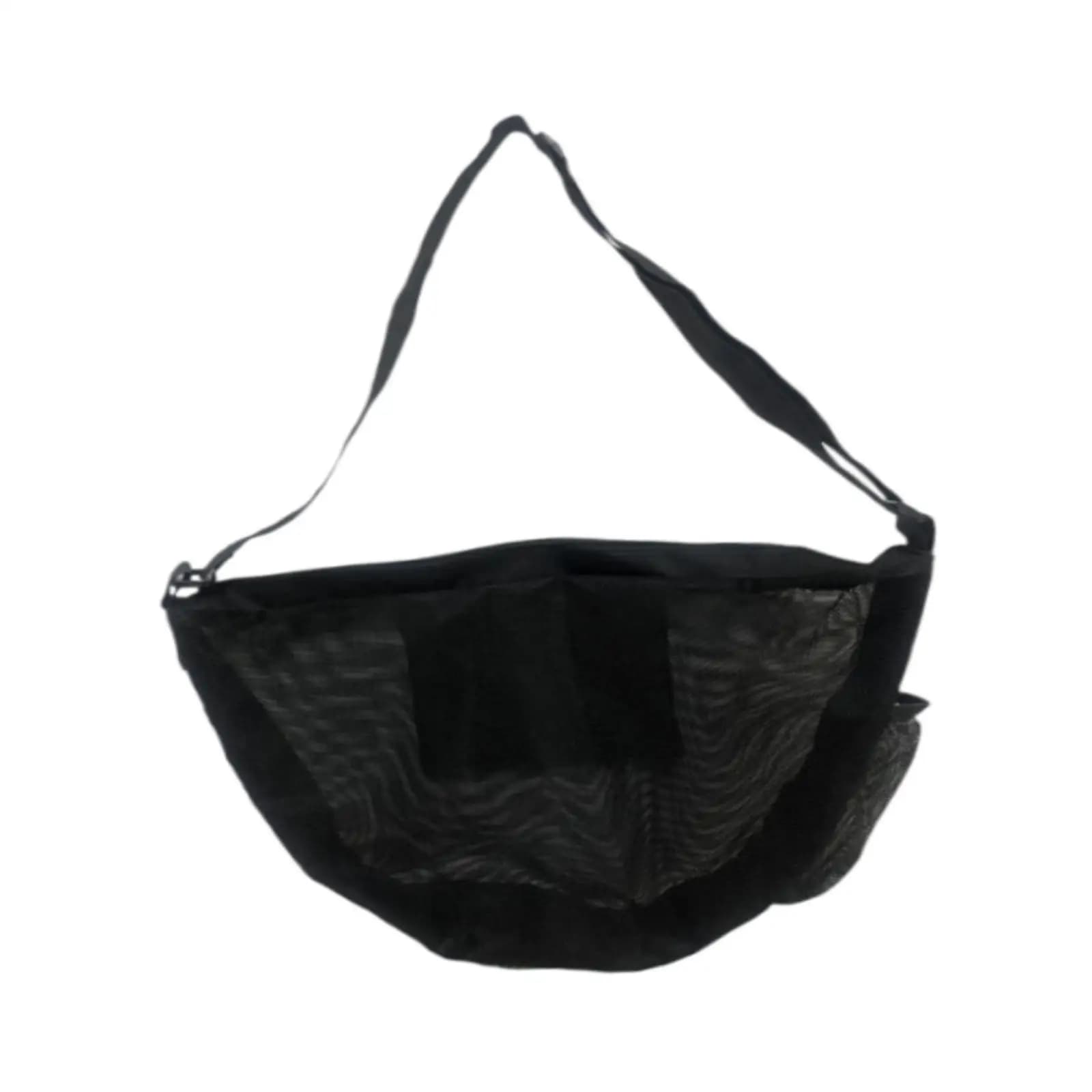 Borsa da basket Borsa a tracolla in rete Borsa portaoggetti multifunzionale Tracolla regolabile per softball, pallavolo, calcio, bowling, rugby