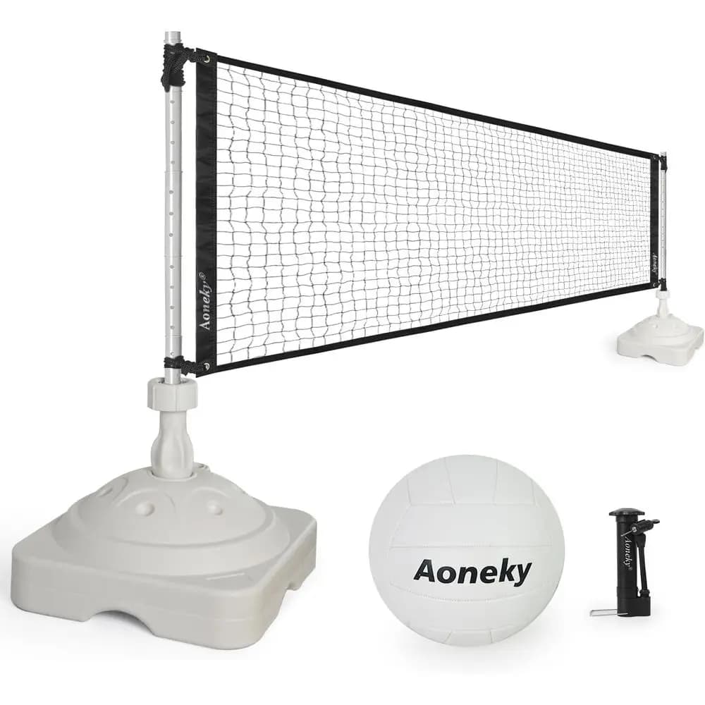 Swimming Pool Volleyball Set - Pool Volley Game Set (15ft)
