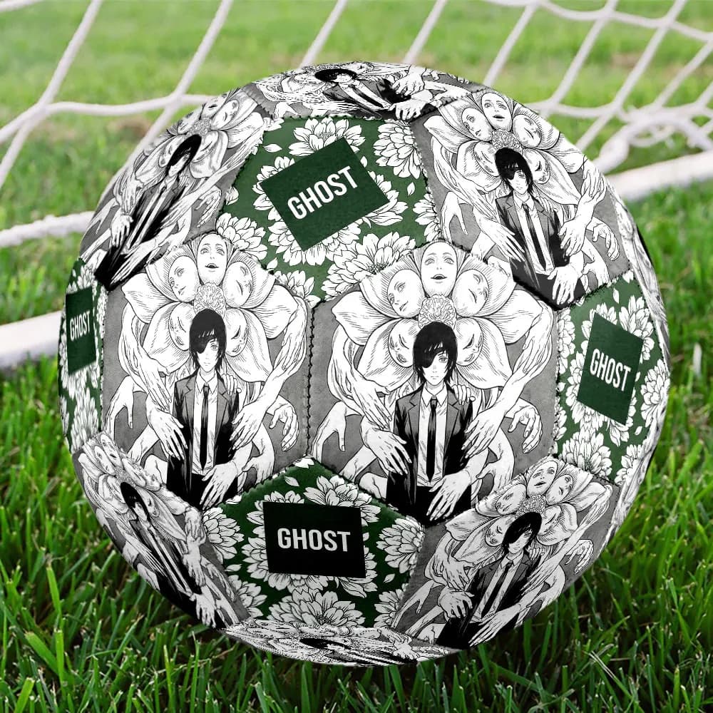 1pc Chainsaw Man Soccer Ball Football Size 5 Practice Ball Colorful Team Training Gift Choice HE11