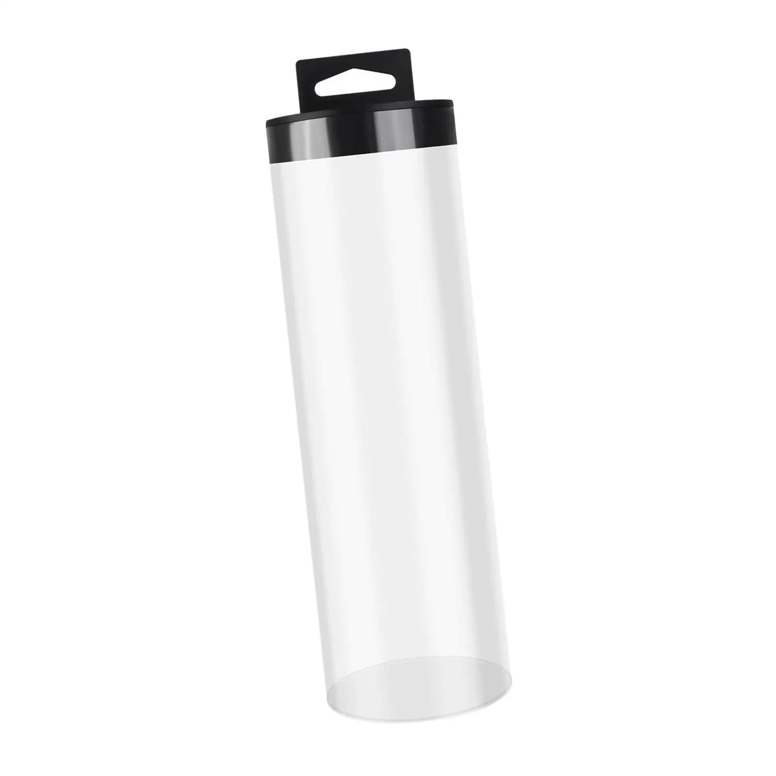 Contenitore per Palline da Tennis con Coperchio, Gadget Porta Palline Cilindrico per Accessori da Golf e Allenamento