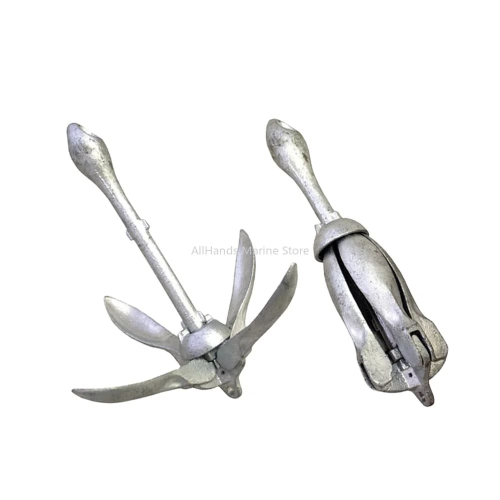 Stock Galvanized Grapnel 6kgs Folding Anchor Boat Anchor Small Craft Anchors