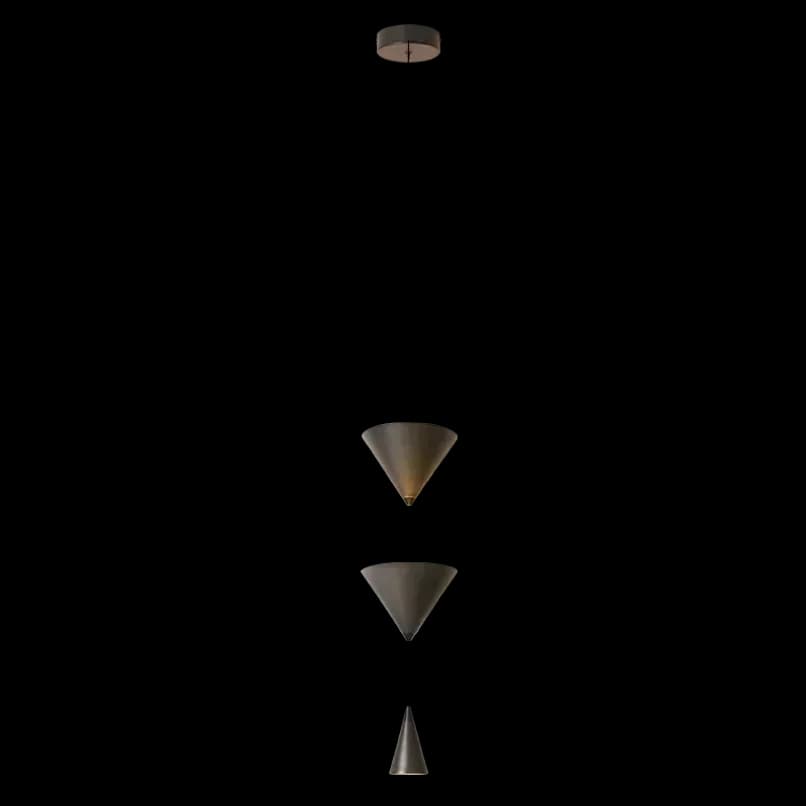 Concise cone pendant lamp for bedroom, bedside table, hotel, pendant lamp, modern chandeliers, black white, droplight, home decoration