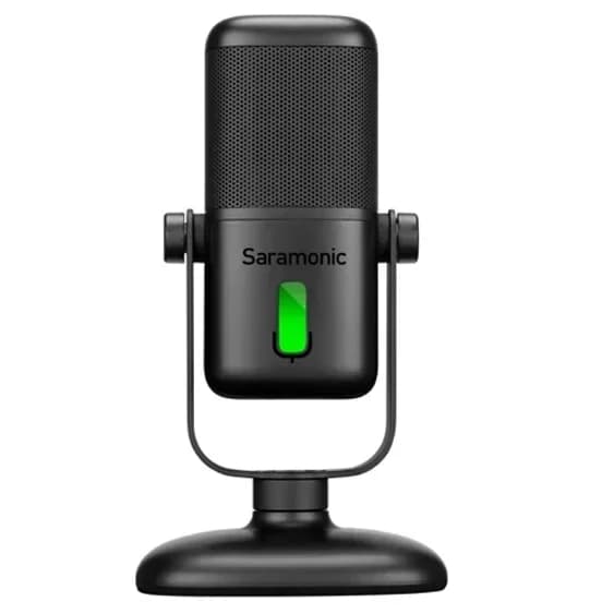 Microfono USB da tavolo regolabile Saramonic SR-MV2000 Premium 2026 multicolore per trasmissioni in diretta e registrazioni con tablet