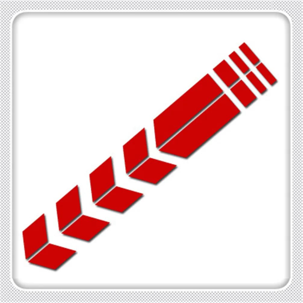 motorcycle Waterproof Safety Warning Arrow Tape sticker for KTM 125EXC 125 144SX 65SX XC 85SX XC 105SX XC