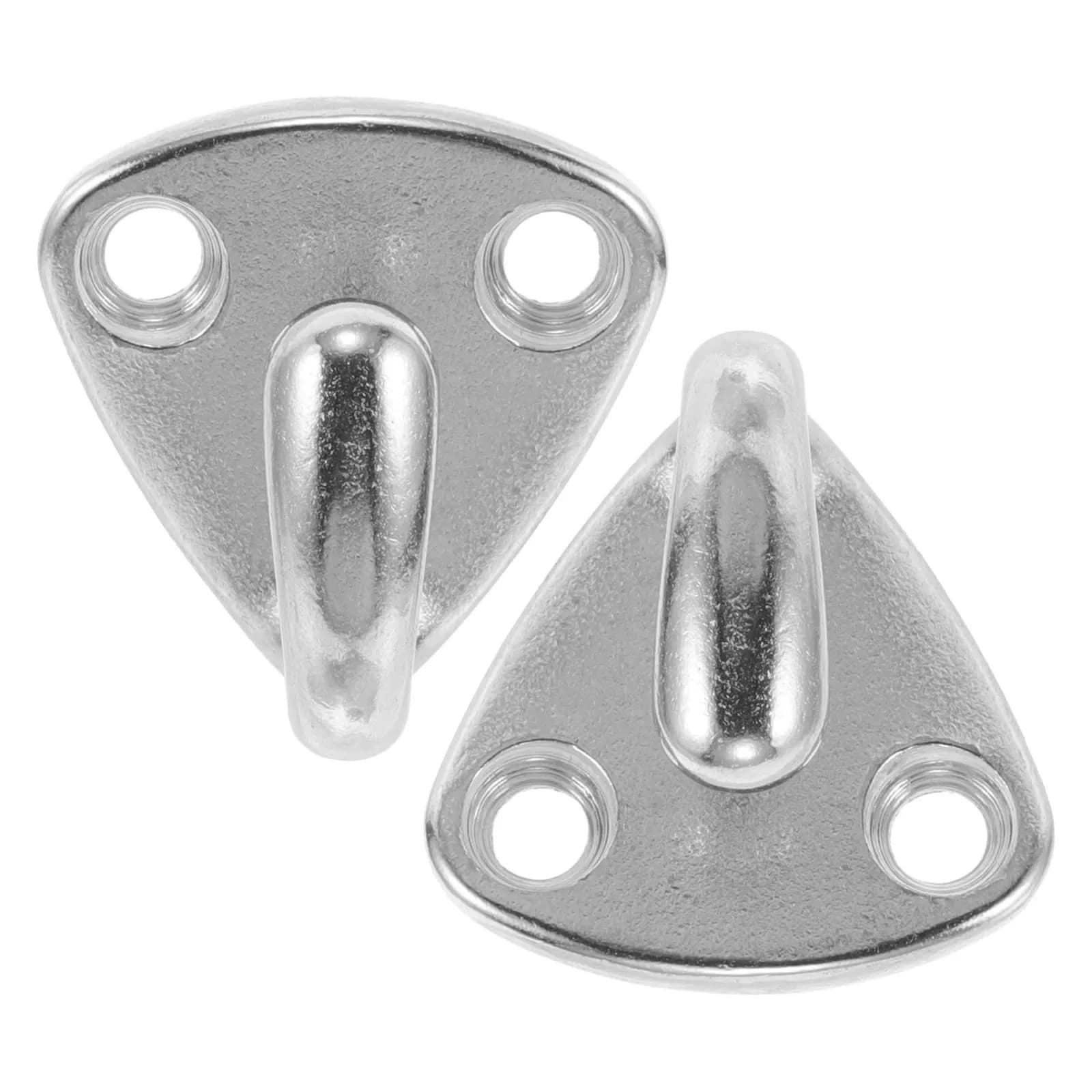 2Pcs Stainless Steel Marine Hooks Heavy Duty Boat Fending Pad Hook Set for Hat Coat Rope Storage Yacht Deck Space Saving