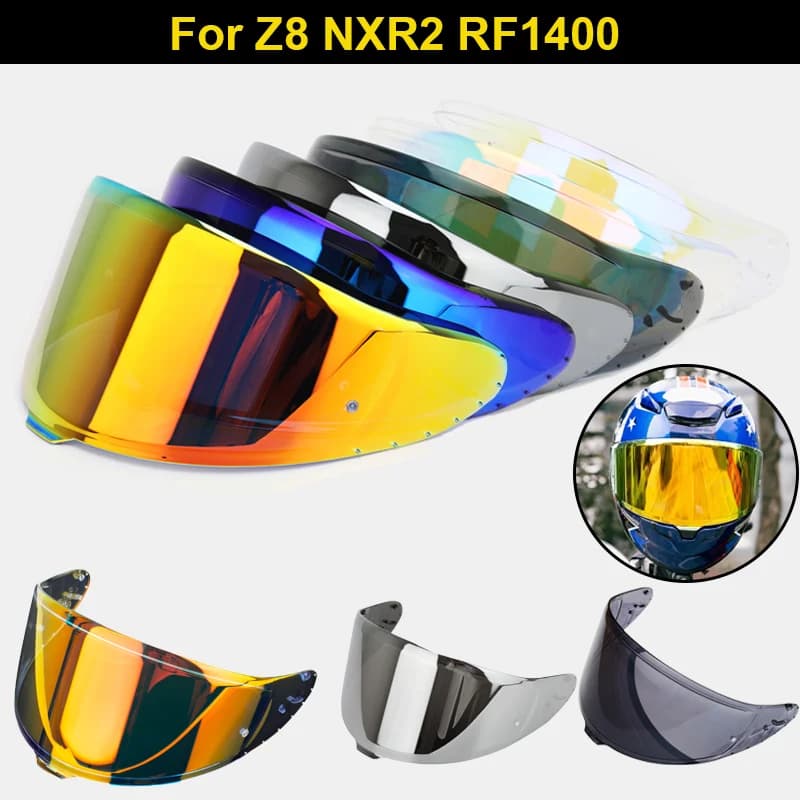 Motorcycle helmet visor for SHOEI Z8 NXR2 RF1400 CWR-F2 RF-1400 Shield Solar Protection Windscreen Motorcycle lens Rain protection