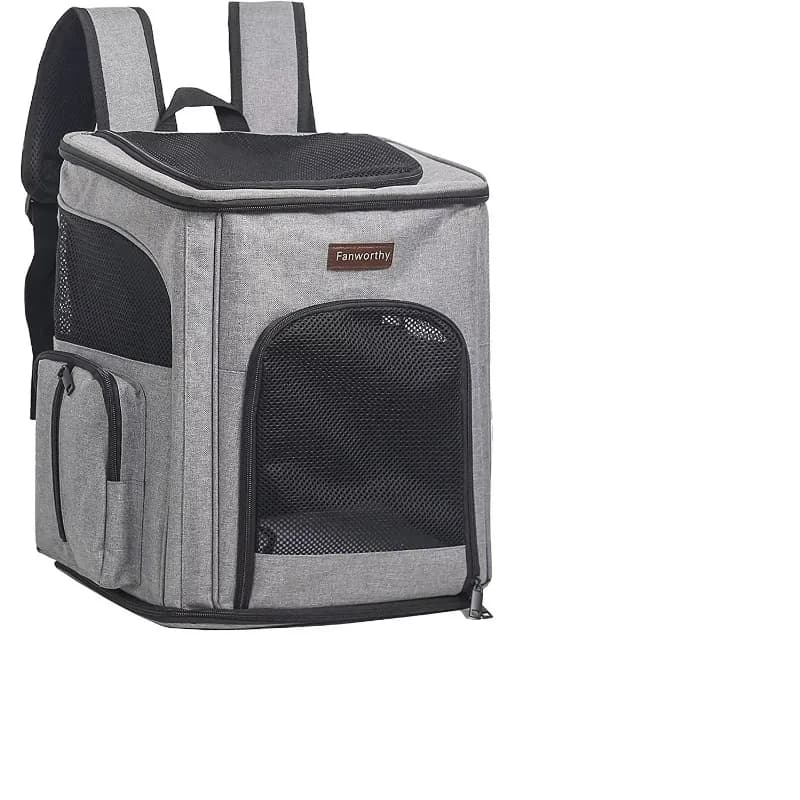 Zaino per gatti approvato dalla compagnia aerea pop CANBOUN PET, zaino da trekking per cani, zaino per gatti piccolo trasportino per animali domestici Viaggio Grande ventilazione