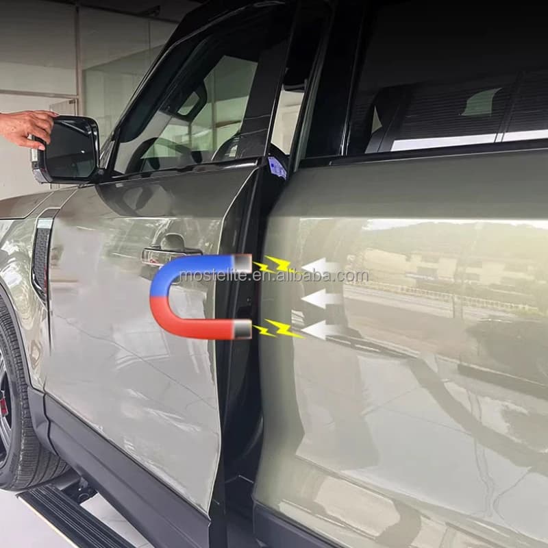 Ricambi auto all'ingrosso Porta per auto Chiusura morbida Porta con serratura a ventosa elettrica Porta di aspirazione elettrica intelligente per accessori Rox 01