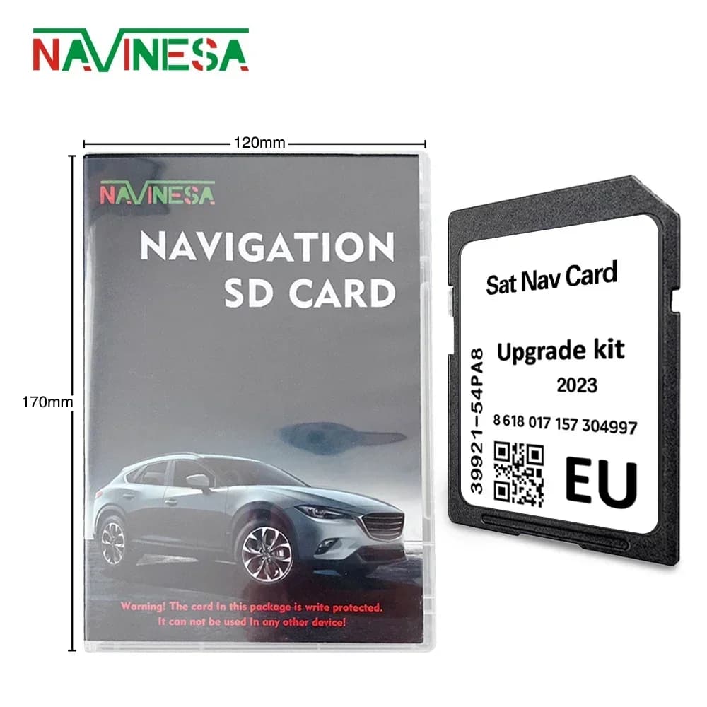 Nuovo 2023 per Suzuki Vitara Mappa di navigazione Scheda SD Mappa GPS 16 GB Suitabe con SX4 S-Cross After Facelift (2016 - 2021)