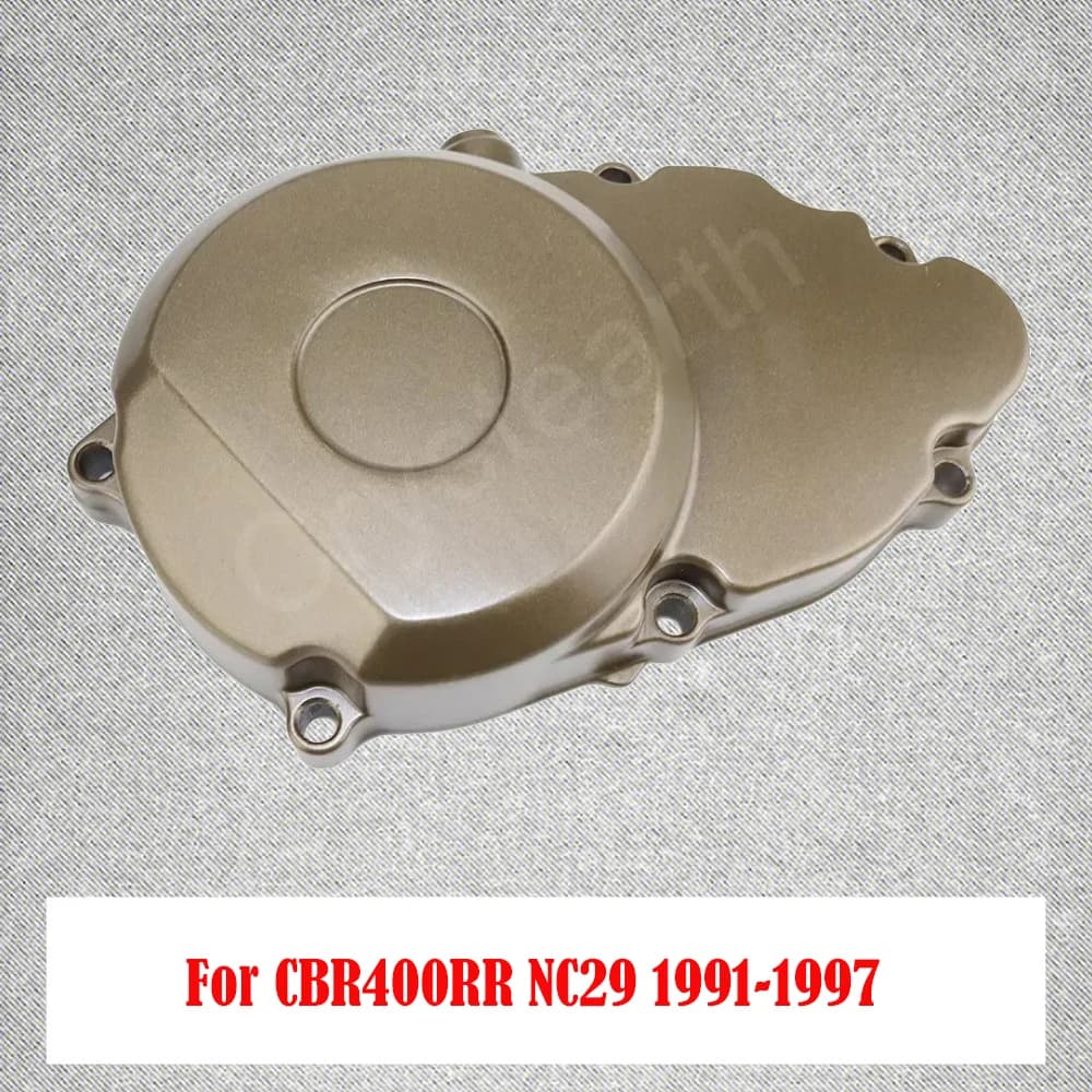 Moto Lato Sinistro D'oro Copertura Del Motore Statore Carter Misura Per Honda CBR400RR CBR400 CBR 400RR NC29 1991-1997 1994 1995 1996