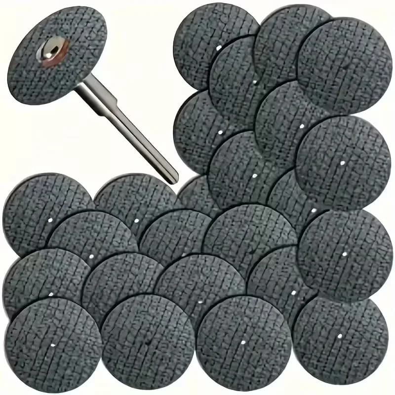 11/21/54pcs Abrasive cutting disc 32mm with spindles Dremel accessories spring Metal cutting tool Rotary saw blade