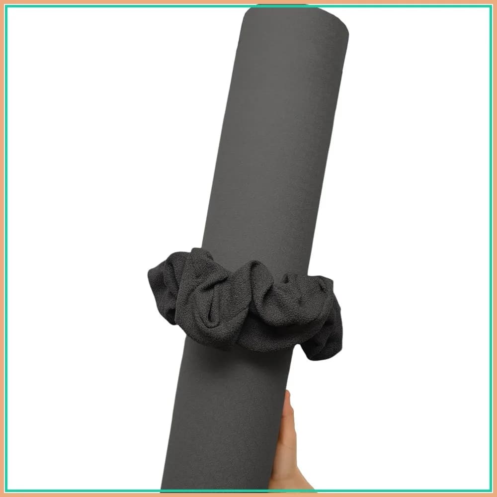Scrunchie per Tappetino Yoga - Tiene il Tappetino Yoga in Sicurezza e con Stile - Tessuto Resistente ed Elastico - Adatto a Tutti i Tappetini Yoga Standard