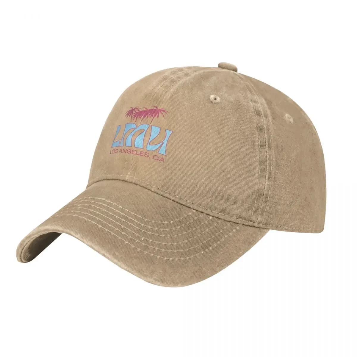 LMU Los Angeles Palm Tree Design Baseball Cap Golf Cap luxury caps golf hat genuine sun hat Designer Man Women's