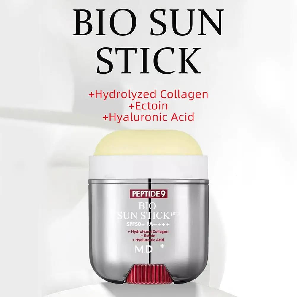 Bio Sun Stick Pro Peptide9 M.D+ Sunscreen Stick PA++++ Infused Collagen Moisturizing UV Protection Stick