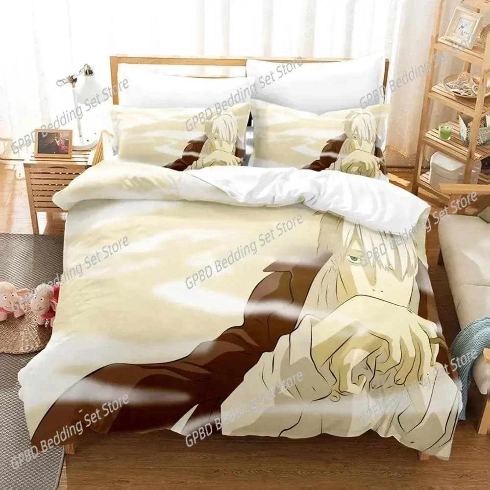 Anime Mushishi Ginko 3D NEW Duvet Cover Pillowcase Bedding Set Adult Boy Girl Bedroom Decoration Children Single Double Large