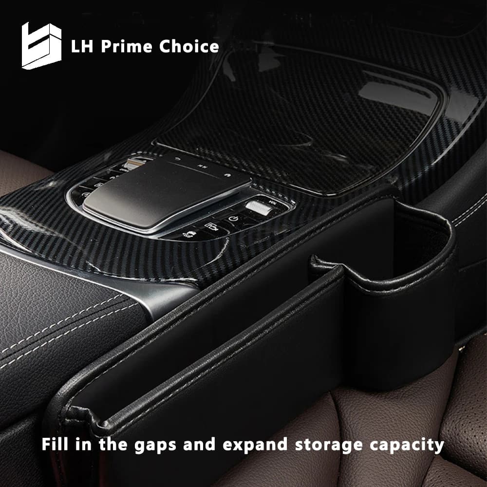 Car accessor Car seat compartment leather storage box multi-purpose storage box storage For Car Se box interior storage storage