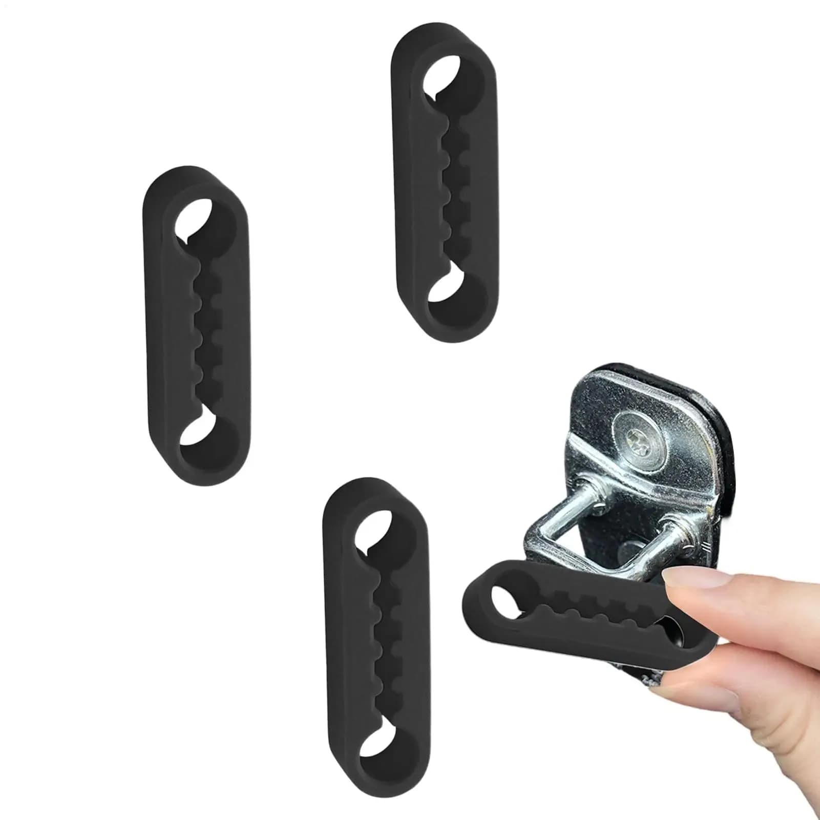 4 pezzi Silenziatori per Portiere Auto, Tamponi Elastici Universali Anti-Collisione, Protezione Ammortizzante, Ferma-Collisione per Auto