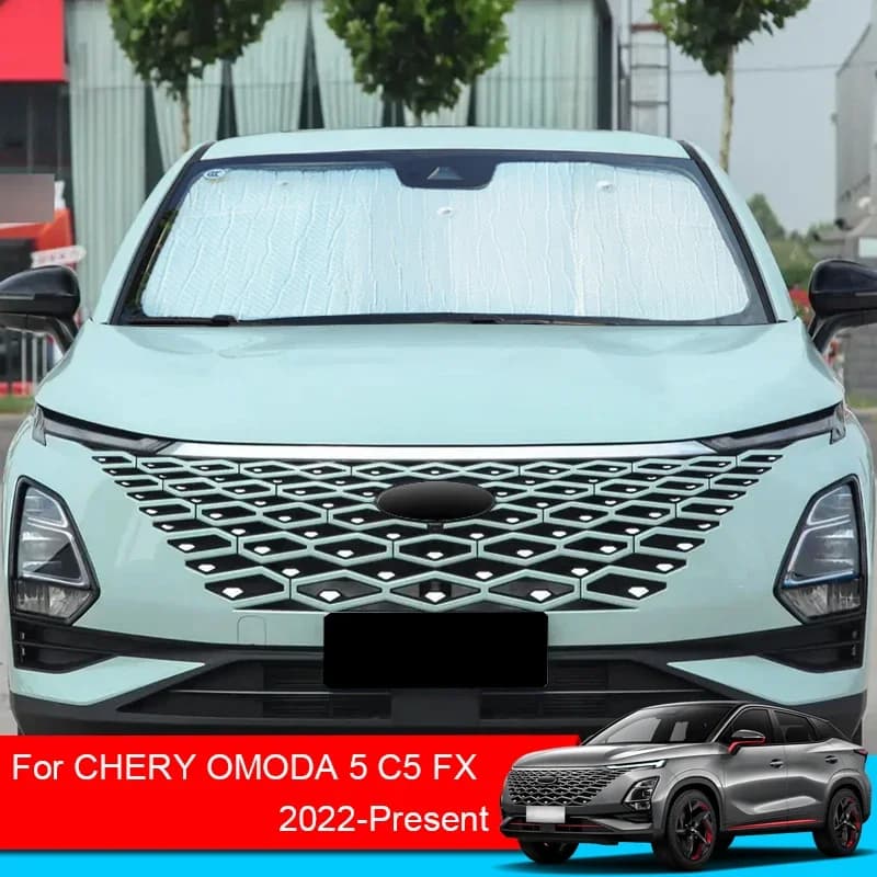 Per Chery Omoda 5 C5 FX 2022-2025 Auto Tende Da Sole Protezione UV Finestre Laterali Tenda Parasole Visiera Parabrezza Anteriore Accessori
