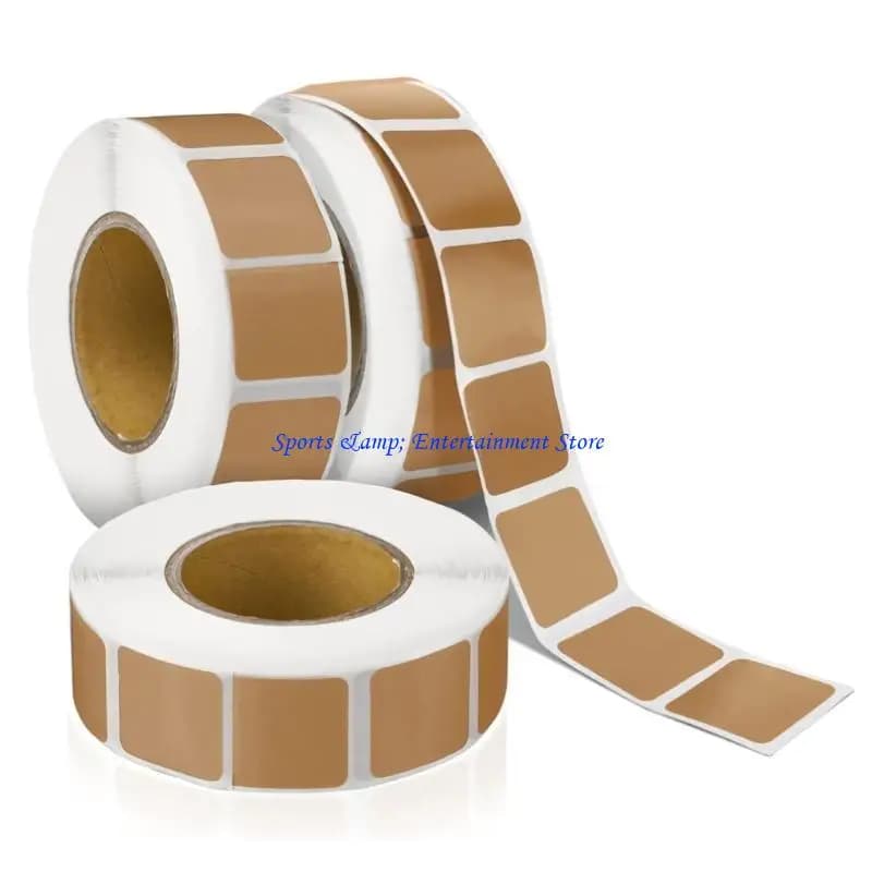 G7NF 3 Rolls Target Targets pastori Target autoadesivo Adesivi, 3000 pezzi 0,85 pollici carta Kraft Targori per le