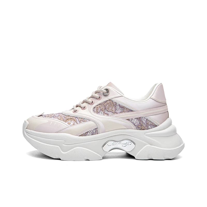 Women's Ed Hardy Shoes in Sale, Fashion Sneakers in Vera Leather, New Sport sneakers, Designer's Luxury Shoes