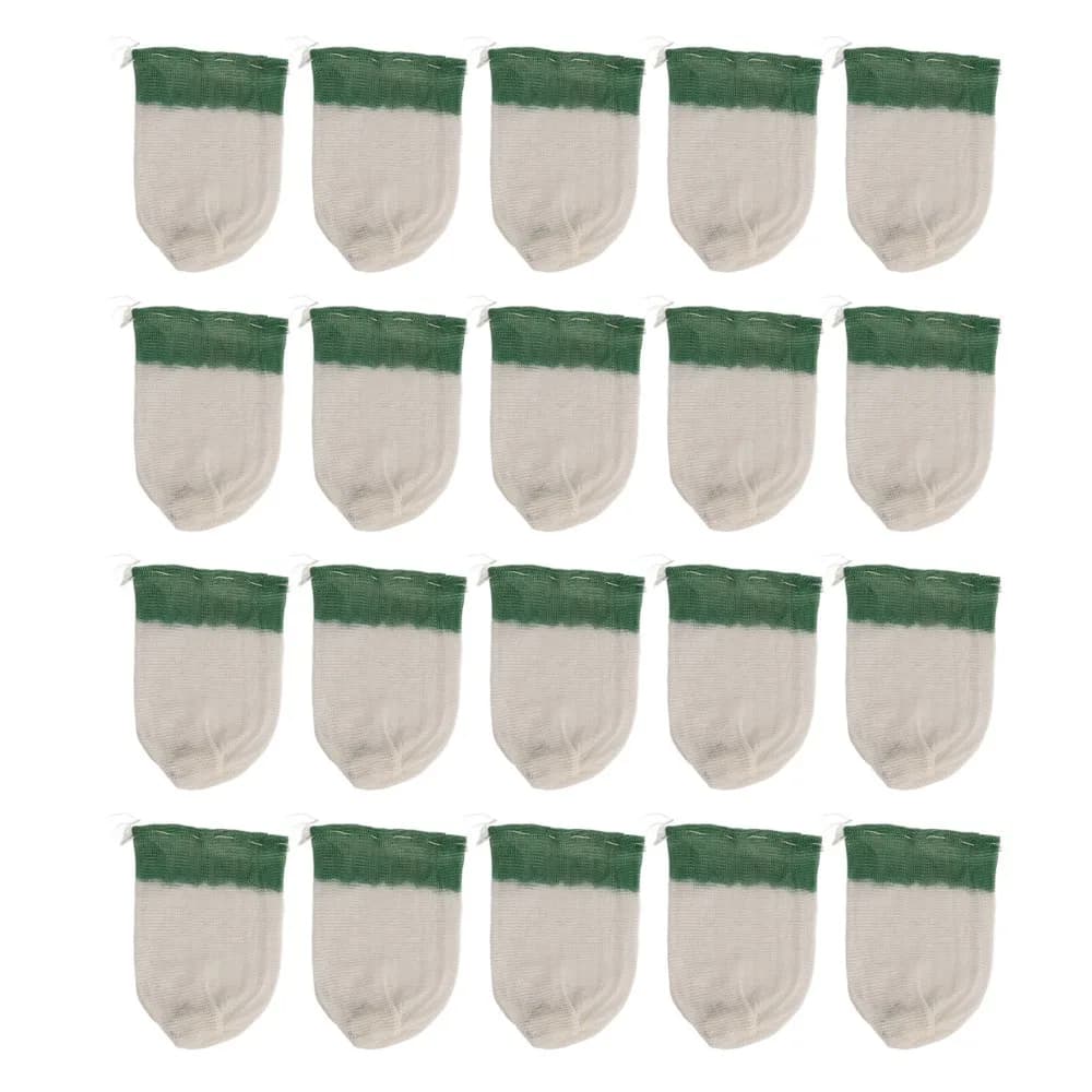 20 pezzi durevole rayon lampada a gas mantello a forma di U verde propano lanterna mantello campeggio lanterna mantello campeggio esterno