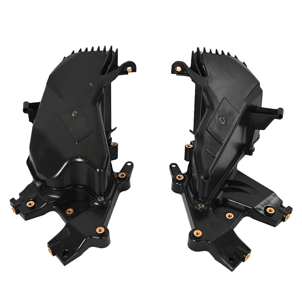 Accessori moto Scatole portaoggetti per carenatura nera per Harley Touring Road Glide Special 2015-2023