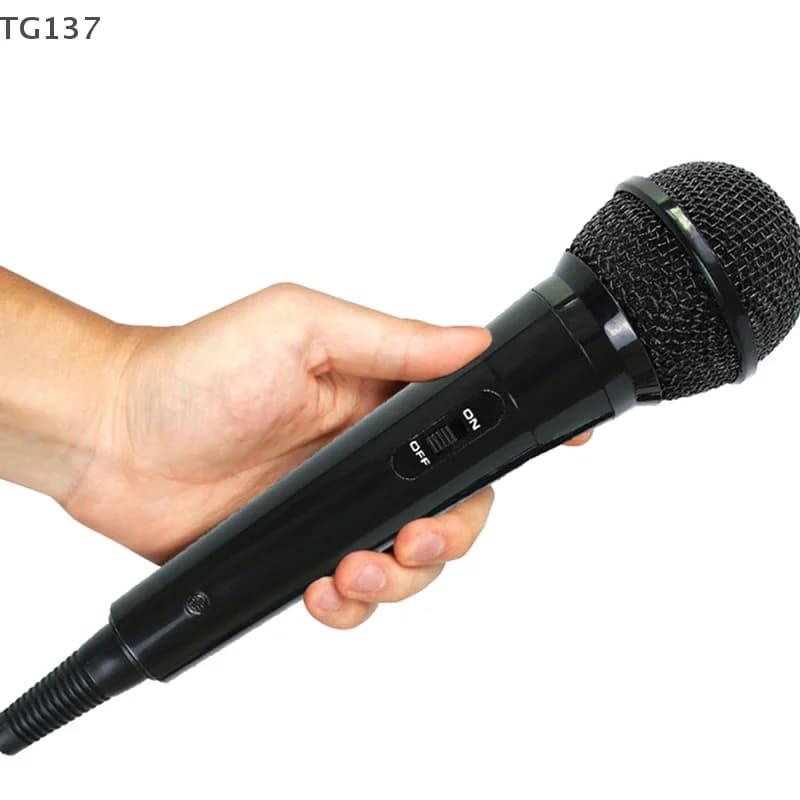 Microfono portatile Microfono vocale dinamico per altoparlanti Macchine per canto karaoke Cardioide