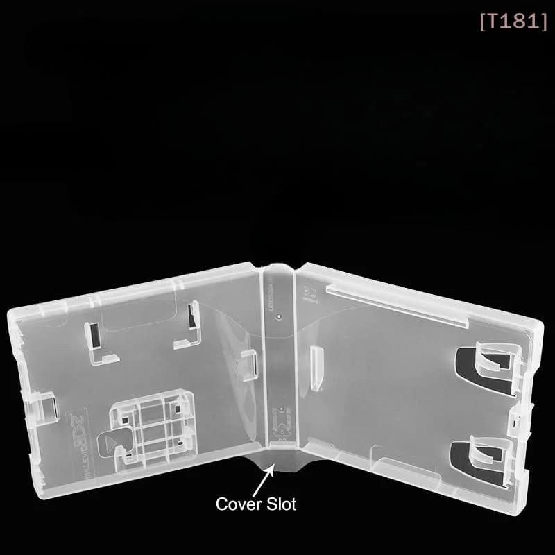 Scatola porta schede di gioco in plastica trasparente, custodia protettiva per Switch NDS NDSL NDSi 3DS 2DS