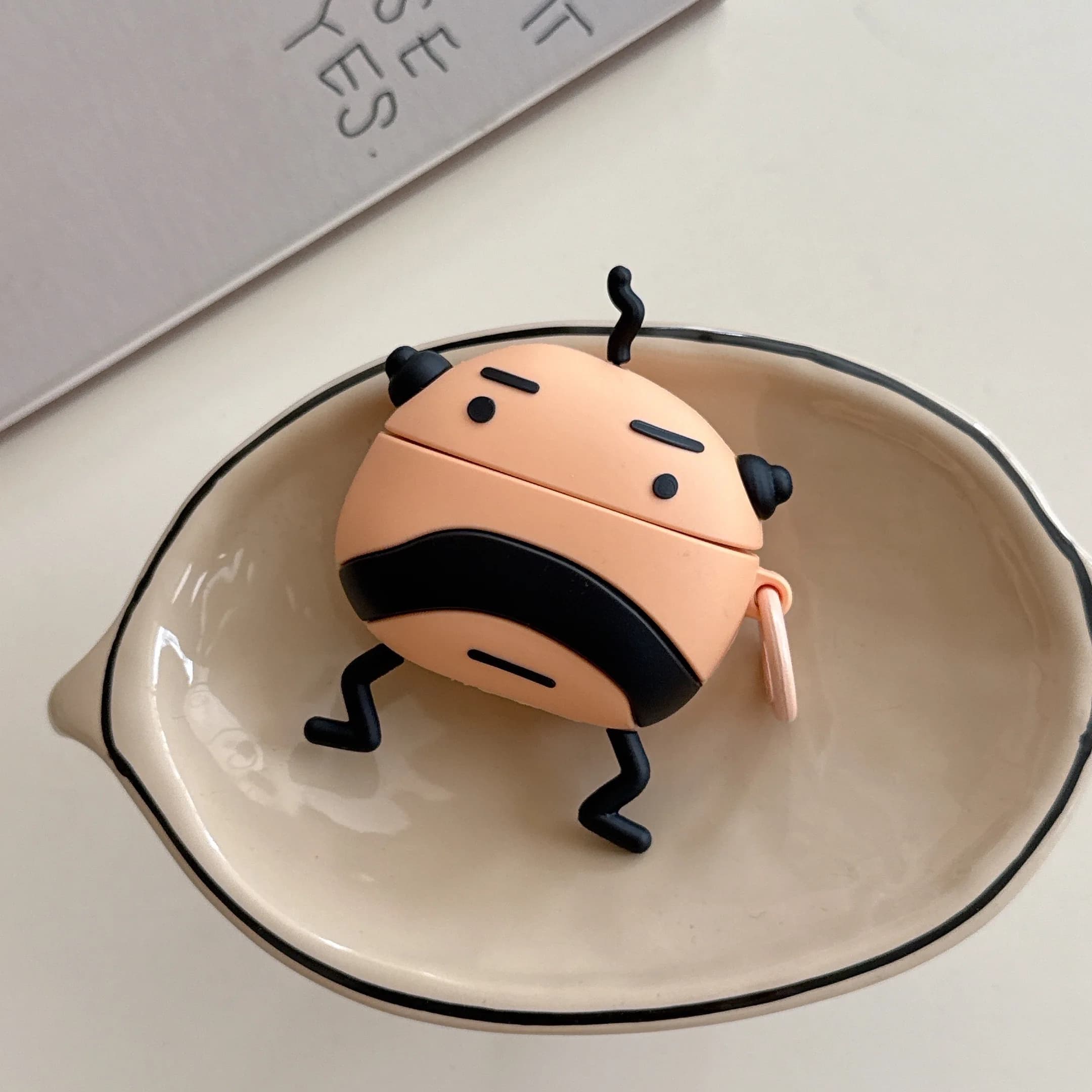 AirPods Pro 3 2 pro3 pro 2 AirPods 4 3 2 1, Protective Cover in Silicone 3D Shape of Uncle Barbuto