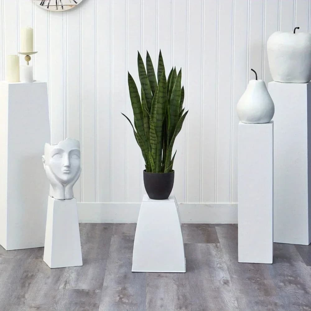 Artificial snake-shaped plant with 15-storey household decorations