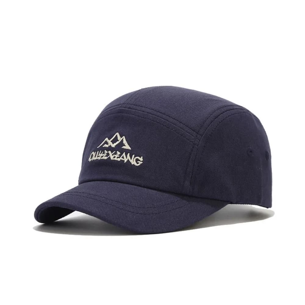 Cappellino da Baseball Versatile e Traspirante con Visiera Corta, Regolabile, Ricamato, Leggero, per Uso Casual