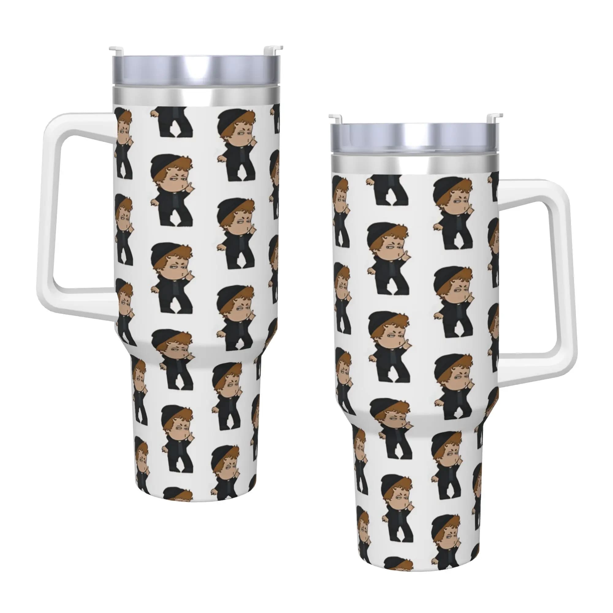 Tumbler Rivality Riscaldato Ilya Rozanov, Bottiglia per Acqua Calda e Fredda, Tazze Termiche Portatili in Acciaio Inox, Tazze Personalizzate per Campeggio e Auto