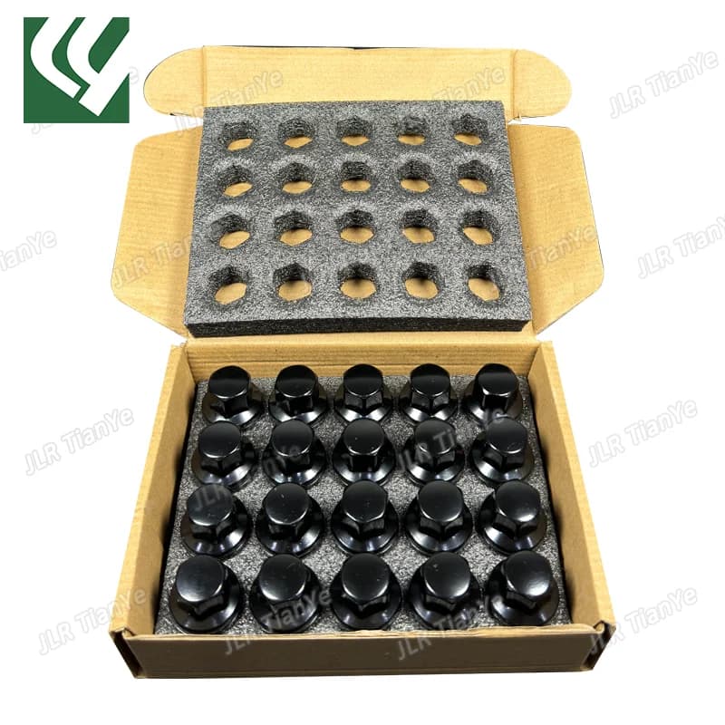 X20pc adatto per Range Rover Discovery 3/4/5 dado mozzo ruota nero versione rinforzata in lega forgiata LR056214 LR068126