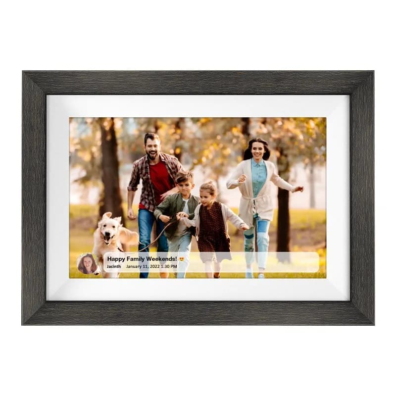 Cornice digitale WIFI intelligente ad alta definizione con touch screen per album fotografici elettronici