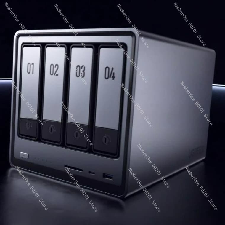 Server NAS DXP4800 Standard 8G Senza Disco, Archiviazione di Rete a 4 Bay, Cloud Privato per Uso Domestico