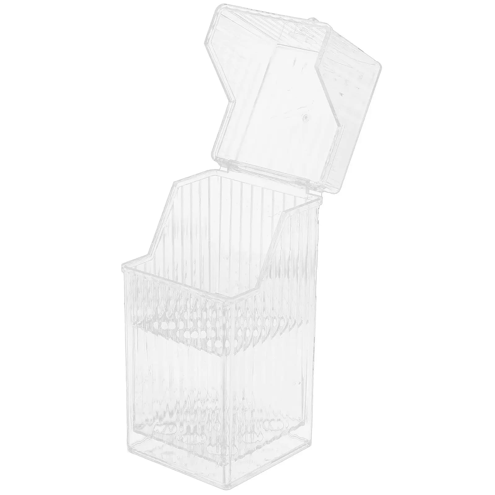 Brush holder Organizer for Makeup Container from Elegant Design with Flat Bottom for Makeup Tools, Lucidalabbra, Mascara, Hair Accessories