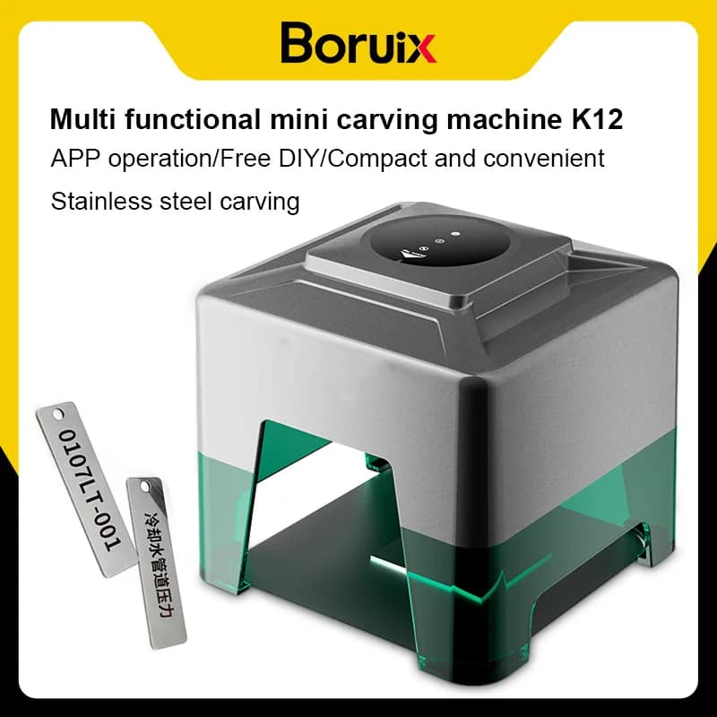 Mini Portable K12 Laser Engraver, Fully Automatic Logo Engraving Machine