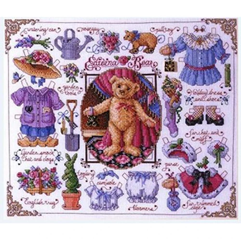 ZZ5040 For Needlework Kit NOT PRINTED Cross Stich Painting Set Cross Stitch Kits Cross-stitch Embroidery Set Stitch Kits Cross