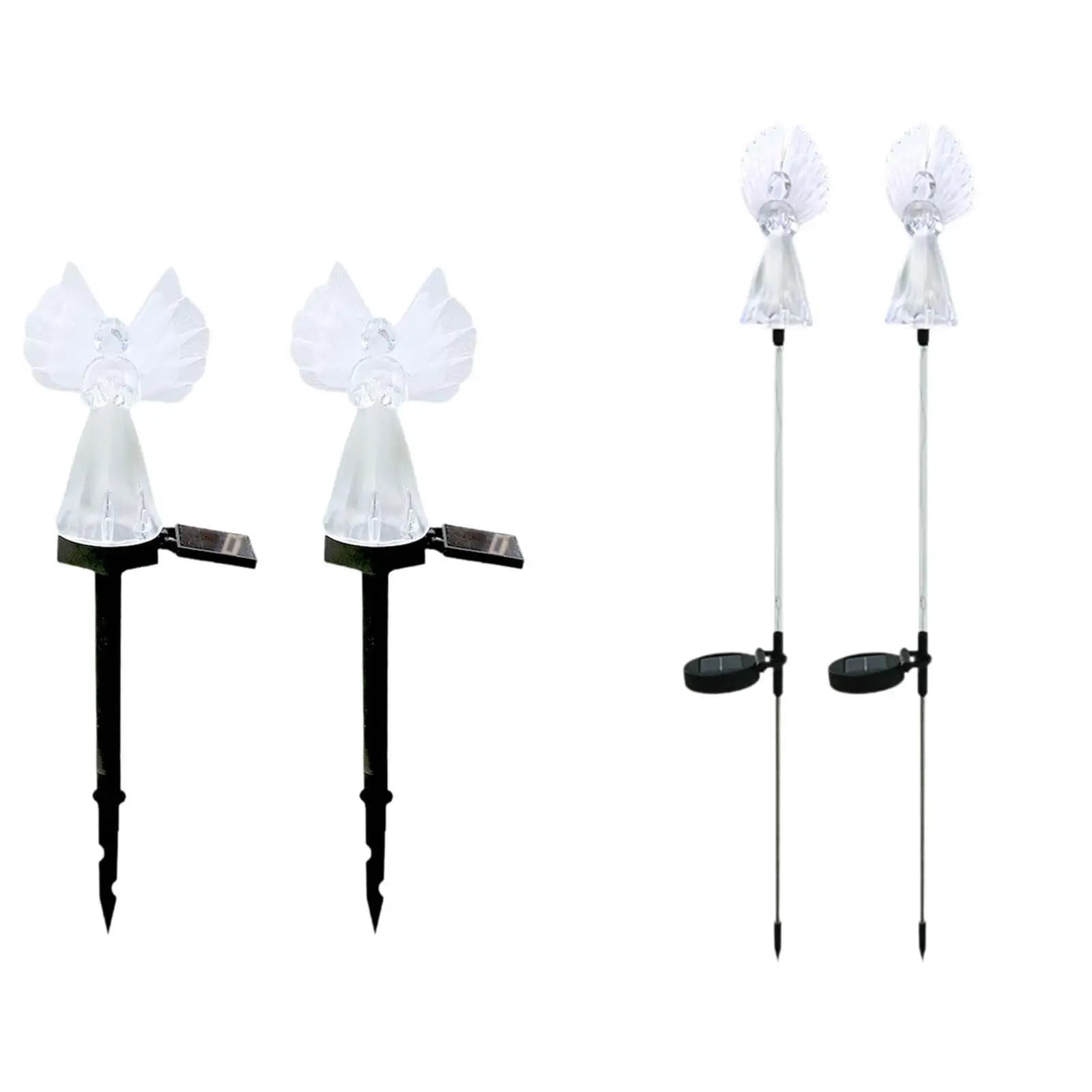 2x Luci solari impermeabili per decorazioni da giardino, per giardini e prati